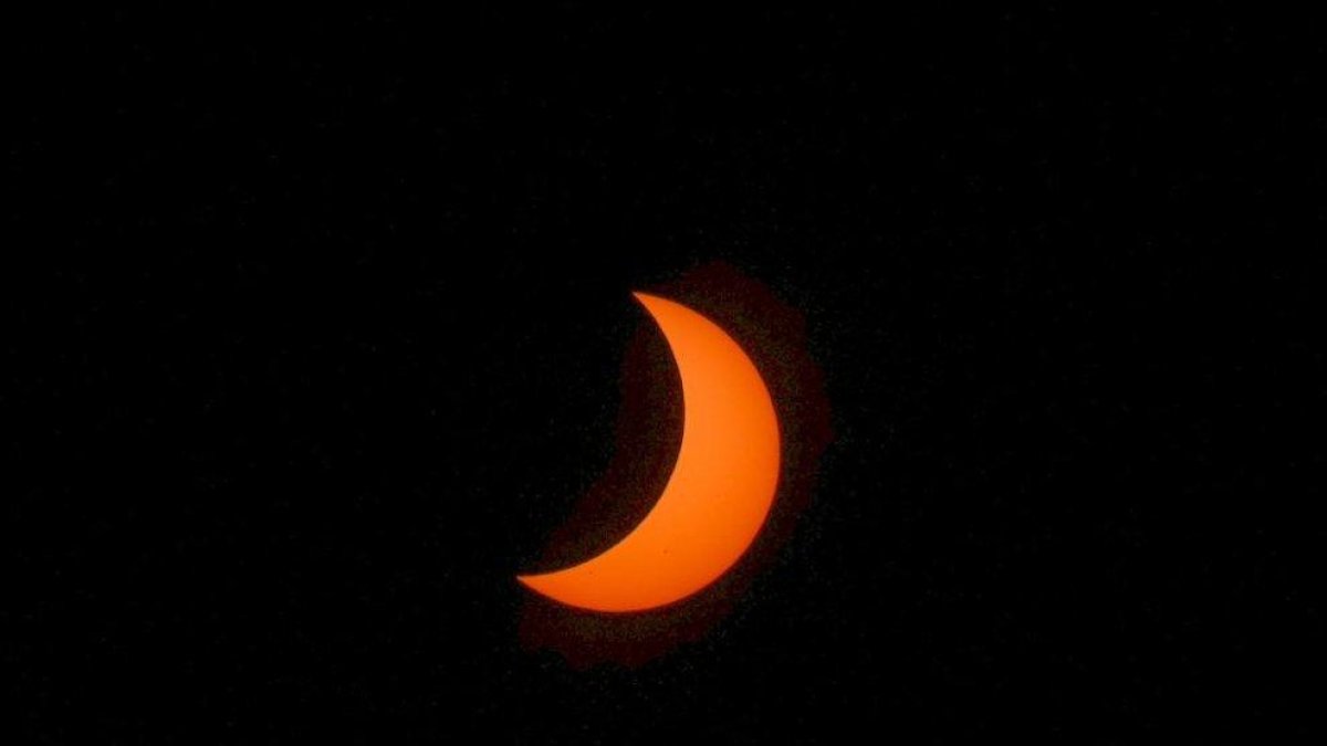 El eclipse en Valladolid