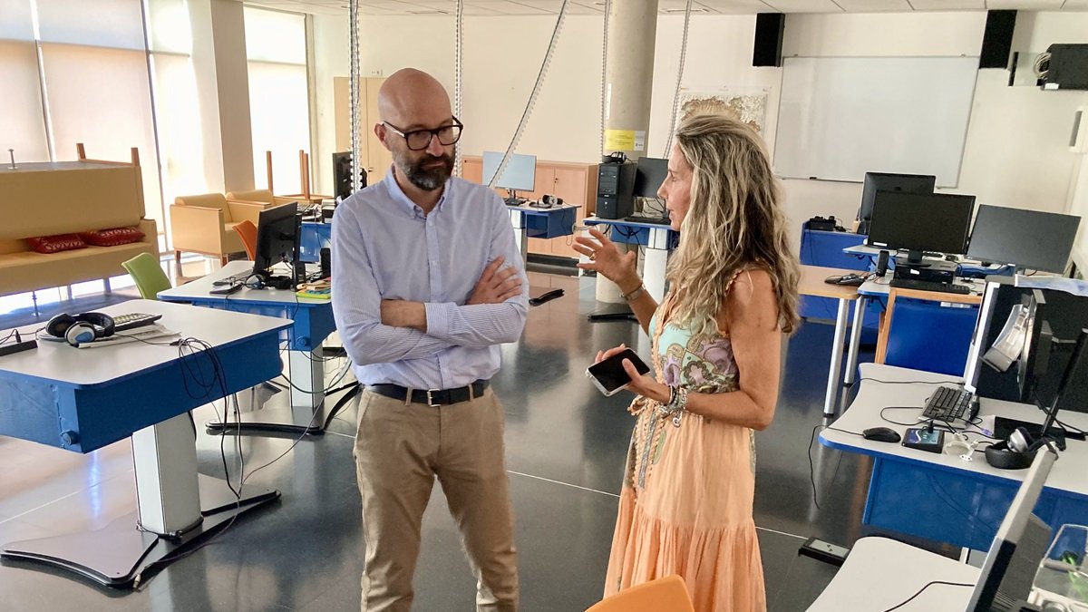 El subdelegado del Gobierno en León, Héctor Alaiz Moretón, visita el Centro de Referencia Estatal de Discapacidad y Dependencia de San Andrés del Rabanedo