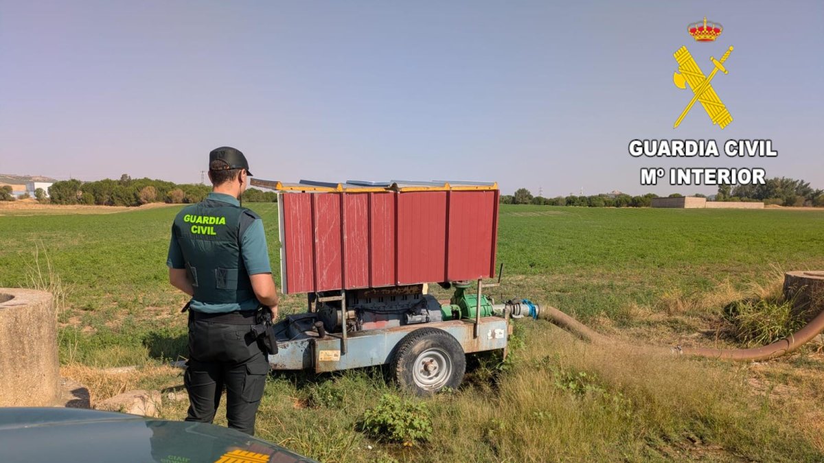 Dos detenidos por robos, hurtos y receptación en explotaciones agrícolas de la provincia de Palencia.