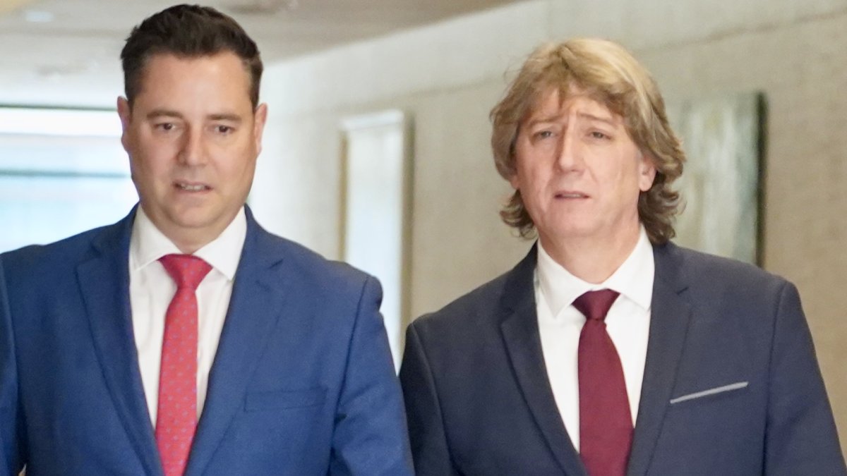 Daniel de la Rosa y Carlos Martínez, en una imagen de archivo.