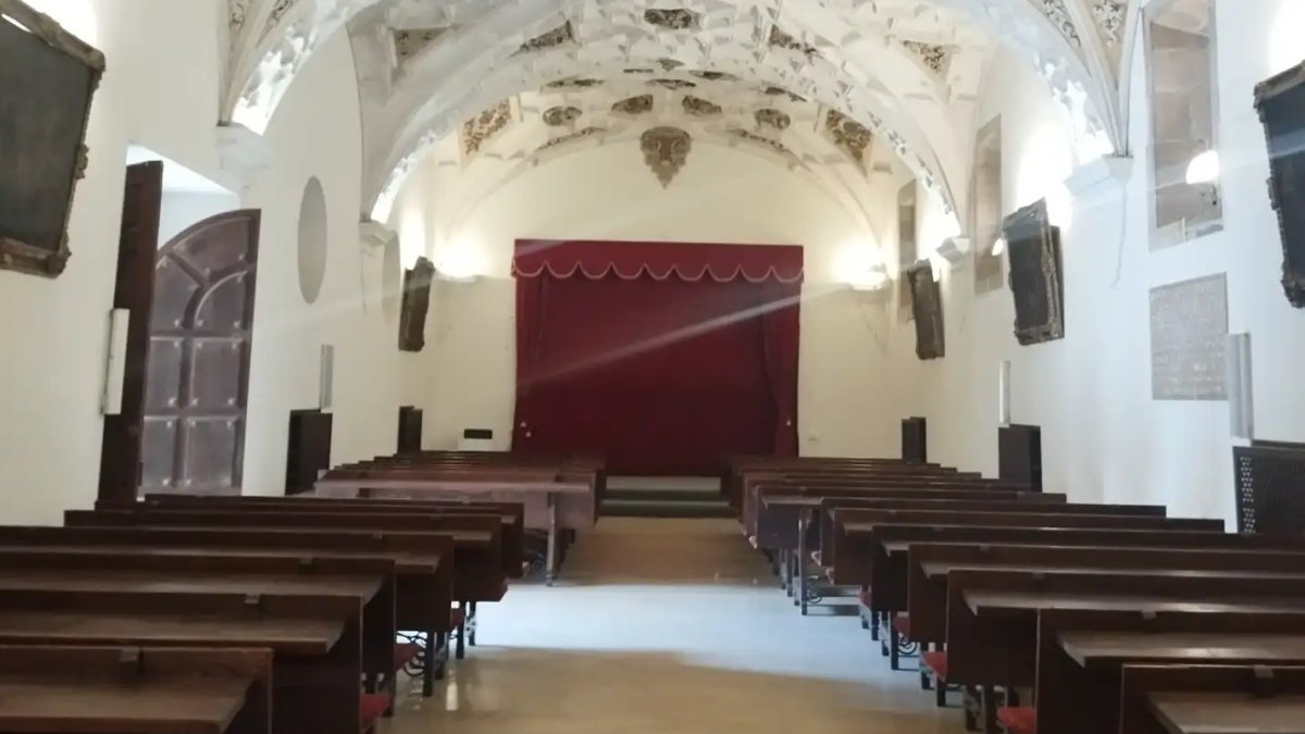 Sala del Pendón de San Isidoro dónde se reunirán la Mesa y la Junta de Portavoces de las Cortes de Castilla y León.