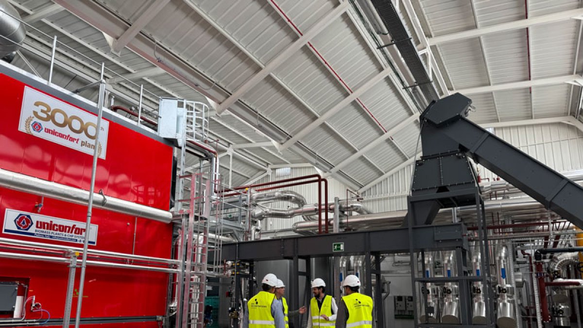 Central térmica de DH EcoEnergías en Zamora