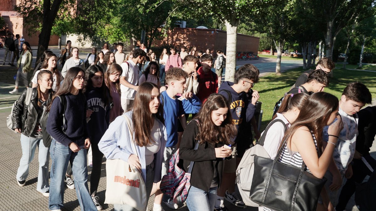 Pruebas de la EBAU en el distrito de la Universidad de Valladolid