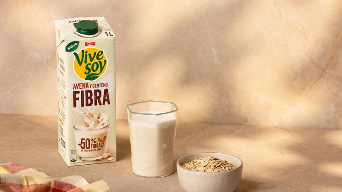 Vivesoy Fibra, la nueva bebida de avena y centeno.