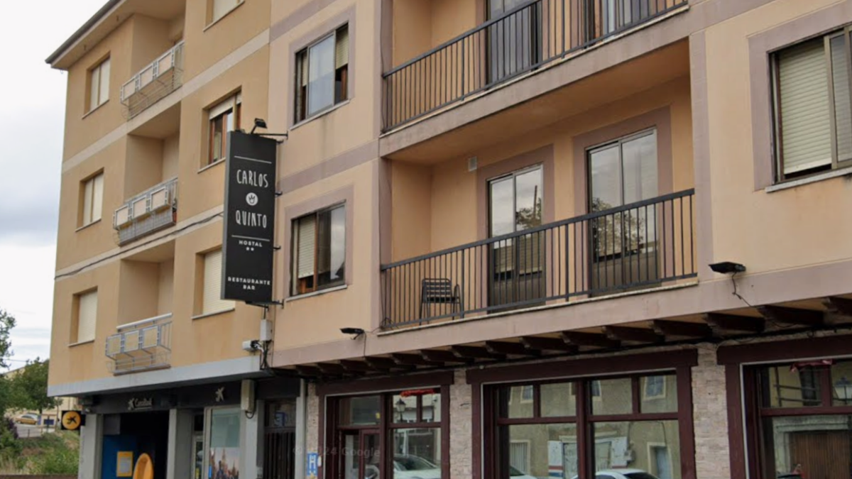 Hostal Carlos V, donde ha sido localizado el desaparecido