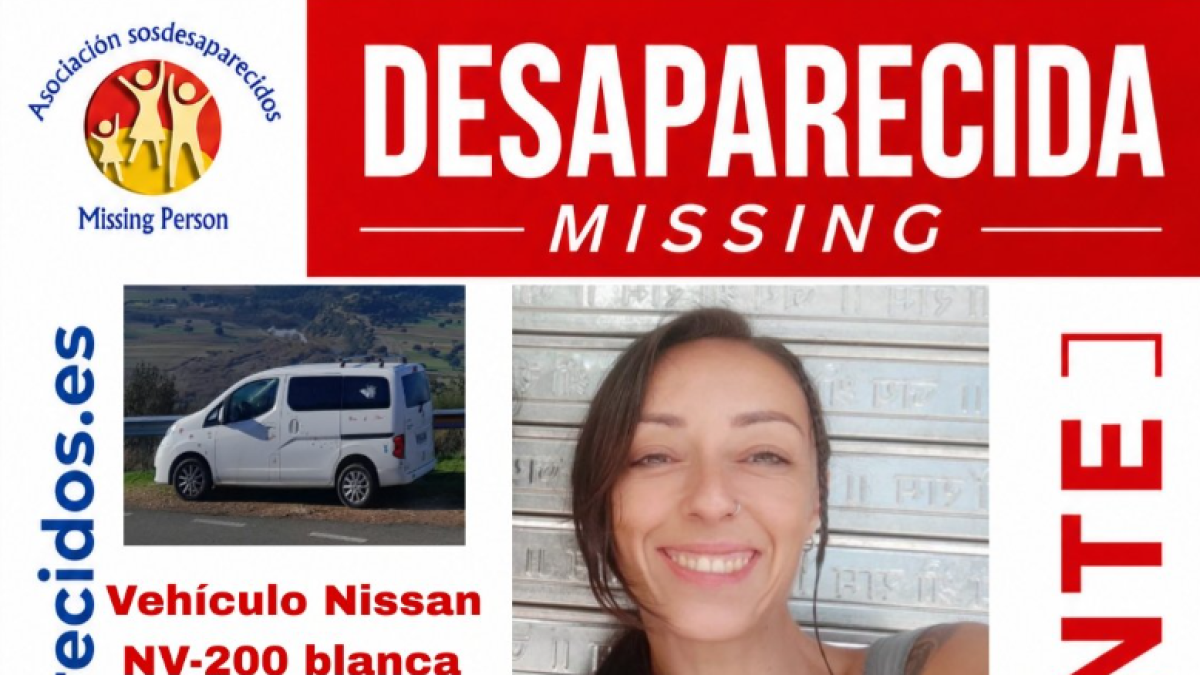 Cartel informativo de la desaparición, X: @sosdesaparecido
