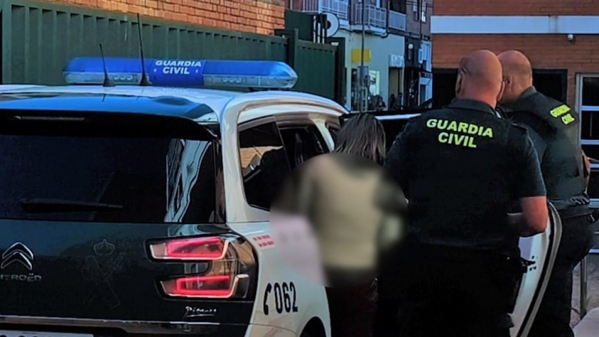 Mujer detenida por la sustracción de sus hijos.