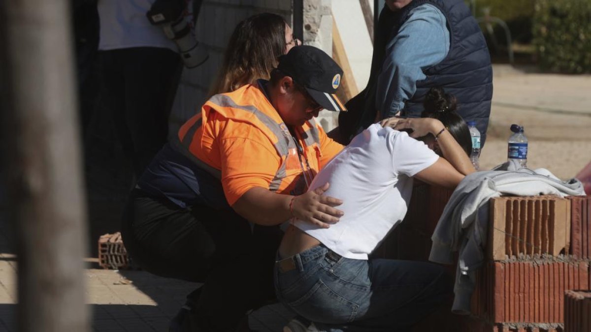 Imagen del accidente ferroviario