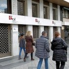 Oficina de Empleo del Ecyl en la plaza de Poniente en Valladolid. J. M. LOSTAU