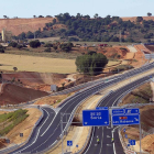 Una imagen de archivo de la Autovía A-15 en Soria