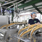 Una imagen de la fabricación de Galletas Gullón en Aguilar de Campoo
