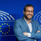El eurodiputado socialista Ibán García del Blanco en el Parlamento Europeo