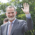 El Rey Felipe VI, en una imagen de archivo durante una visita a Castilla y León