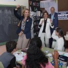 La consejera de Educación, Rocío Lucas, interviene en la presentación de un taller de la Fundación Mapfre en  Controla Tu Red, en un acto presidido por la directora de Proyectos Sociales de la entidad, la Infanta Elena de Borbón