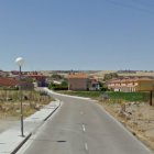 Imagen de la P-131 a su paso por Baltanás