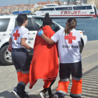 Una imagen de archivo de menores migrantes en las Islas Canarias