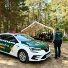 Evacuación de niños de un campamento de un pueblo de Soria