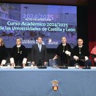 El presidente de la Junta de Castilla y León, Alfonso Fernández Mañueco, participa en la apertura del Curso Académico 2024-2025 de las universidades