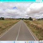 Carretera ZA-P-2104 en Corrales del Vino (Zamora)