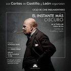 Imagen de la presentación del ciclo de cine parlamentario