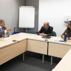 José Luis Sanz Merino celebra en Bruselas diversas reuniones con responsables de la Representación Permanente de España en Europa.