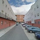 Viviendas palentinas conocidas como 'Casas del Hogar', donde tuvo lugar el suceso