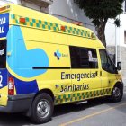 Ambulancia de Emergencias de Sacyl.