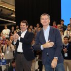 Alfonso Fernández Mañueco y Alberto Núñez Feijóo, en una imagen de archivo.