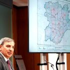 El consejero de Movilidad y Transformación Digital, José Luis Sanz Merino, comparece en rueda de prensa posterior al Consejo de Gobierno.