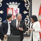 Diego Moreno, Carlos Pollán y Ana Sánchez.