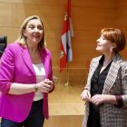 Isabel Blanco comparece en las Cortes para informar sobre el proyecto de ley de Presupuestos Generales de la Comunidad para 2026, en lo relativo a su departamento.