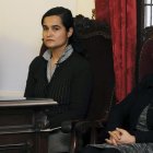 Triana Martínez y su madre Montserrat González, en una imagen de archivo durante el juicio.