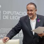 El presidente de la Diputación de León, Gerardo Álvarez Courel