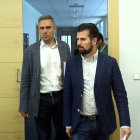 Una imagen de archivo de Javier Izquierdo y Luis Tudanca