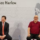 Alfonso Fernández Mañueco y Leo Harlem.