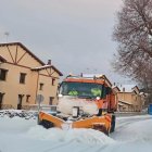 Quitanieves del operativo de vialidad invernal de la Diputación de Ávila