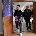 El coordinador autonómico de Podemos y candidato de Podemos-Alianza Verde, Miguel Ángel Llamas.