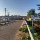 Entrada al pueblo de Peleas de Abajo, en Zamora