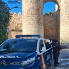 Policía Nacional en Ávila en una imagen de archivo