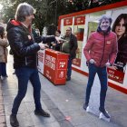 El candidato a la Presidencia de la Junta, Carlos Martínez, en Valladolid