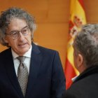 El fiscal superior de Castilla y León, Santiago Mena, en una foto de archivo.