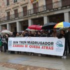 Concentración de AUSAVE en Zamora.