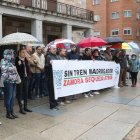 Concentración de AUSAVE en Zamora.