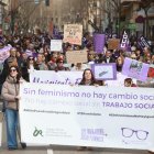 Manifestación del 8M, en una imagen de archivo.