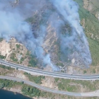 Incendio en Sena de Luna (León).