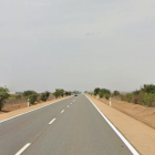 Carretera N-VI a la altura de San Adrián del Valle (León)