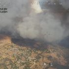 Incendio en Brieva (Segovia).