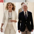 La consejera de Educación, María Pardo, junto al director general de Innovación y Formación del Profesorado, Luis Domingo González.