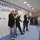 El presidente del Partido Popular de Castilla y León, Alfonso Fernández Mañueco, clausura la Junta Directiva Autonómica de la formación.