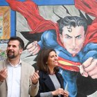 Luis Tudanca y Esther Peña, en una imagen de archivo.